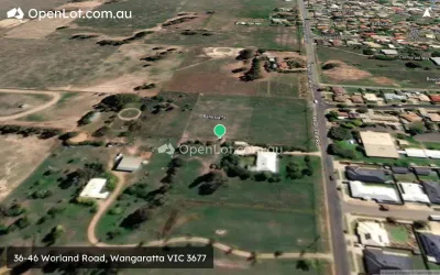Satellite image for  36-46 Worland Road, Wangaratta VIC 3677