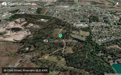 Satellite image for  36 Child Street, Riverview QLD 4303