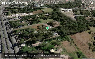 Satellite image for  3646-3660 Mount Lindesay Highway, Park Ridge QLD 4125