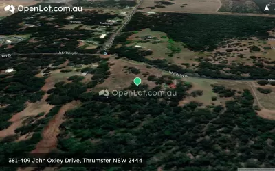 Satellite image for  381-409 John Oxley Drive, Thrumster NSW 2444