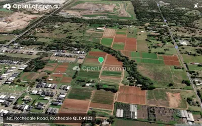 Satellite image for  381 Rochedale Road, Rochedale QLD 4123