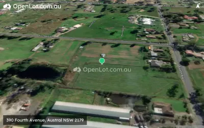 Satellite image for  390 Fourth Avenue, Austral NSW 2179