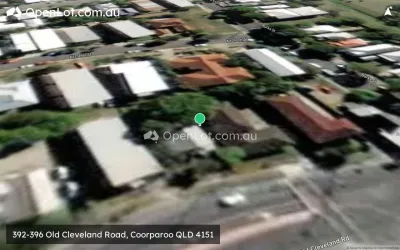 Satellite image for  392-396 Old Cleveland Road, Coorparoo QLD 4151
