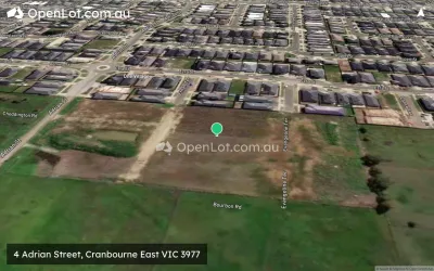 Satellite image for  4 Adrian Street, Cranbourne East VIC 3977
