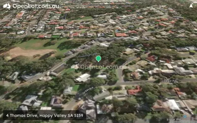 Satellite image for  4 Thomas Drive, Happy Valley SA 5159