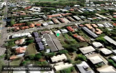 Satellite image for  40-46 Fleming Road, Herston QLD 4006