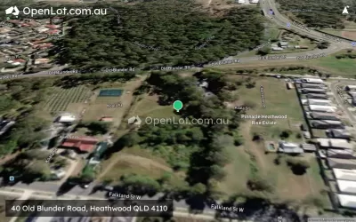 Satellite image for  40 Old Blunder Road, Heathwood QLD 4110