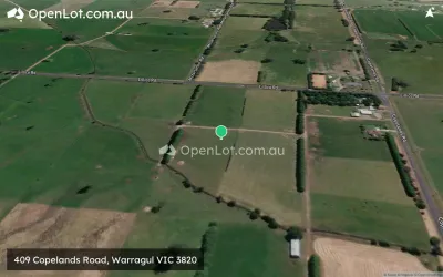 Satellite image for  409 Copelands Road, Warragul VIC 3820