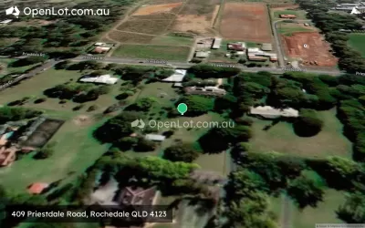 Satellite image for  409 Priestdale Road, Rochedale QLD 4123