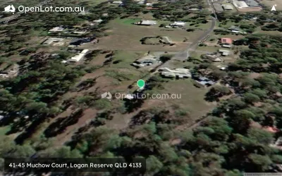Satellite image for  41-45 Muchow Court, Logan Reserve QLD 4133