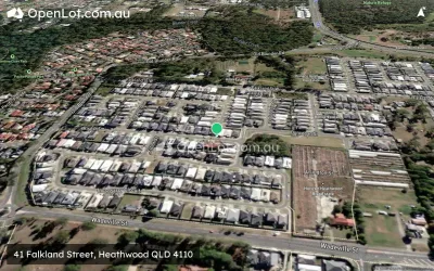 Satellite image for  41 Falkland Street, Heathwood QLD 4110
