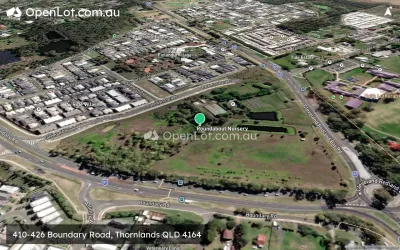 Satellite image for  410-426 Boundary Road, Thornlands QLD 4164