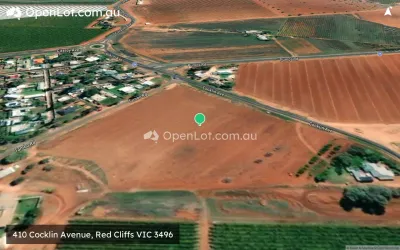 Satellite image for  410 Cocklin Avenue, Red Cliffs VIC 3496