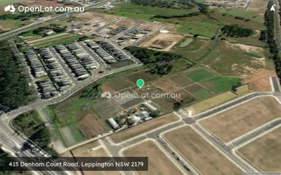 Satellite image for  415 Denham Court Road, Leppington NSW 2179