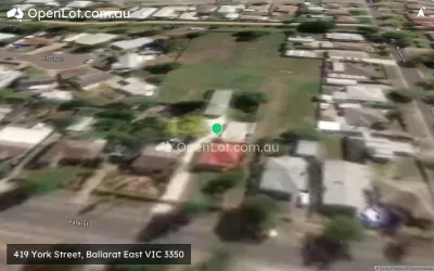 Satellite image for  419 York Street, Ballarat East VIC 3350