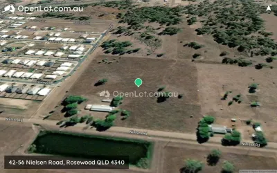 Satellite image for  42-56 Nielsen Road, Rosewood QLD 4340