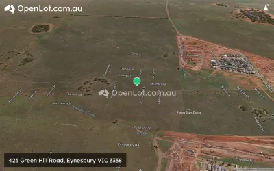 Satellite image for  426 Green Hill Road, Eynesbury VIC 3338