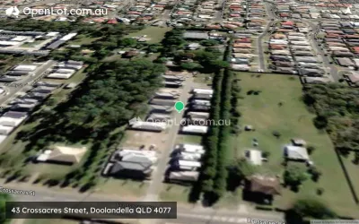 Satellite image for  43 Crossacres Street, Doolandella QLD 4077