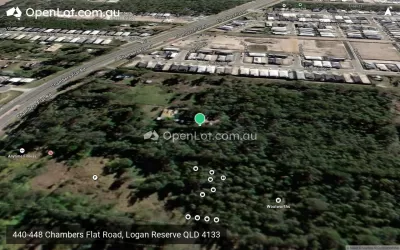 Satellite image for  440-448 Chambers Flat Road, Logan Reserve QLD 4133