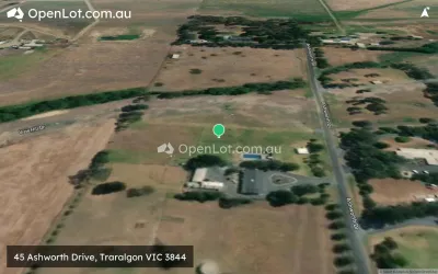 Satellite image for  45 Ashworth Drive, Traralgon VIC 3844