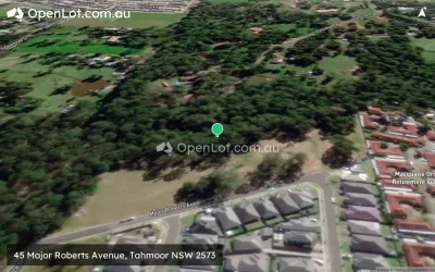 Satellite image for  45 Major Roberts Avenue, Tahmoor NSW 2573