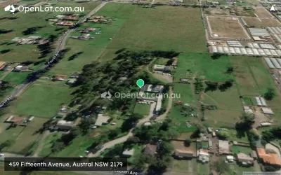 Satellite image for  459 Fifteenth Avenue, Austral NSW 2179
