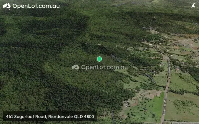 Satellite image for  461 Sugarloaf Road, Riordanvale QLD 4800