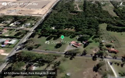 Satellite image for  47-57 Clarke Road, Park Ridge QLD 4125