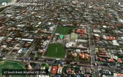 Satellite image for  47 South Road, Brighton VIC 3186