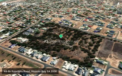 Satellite image for  48-86 Rossiters Road, Moonta Bay SA 5558