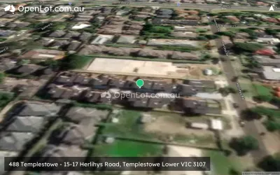 Satellite image for  488 Templestowe - 15-17 Herlihys Road, Templestowe Lower VIC 3107
