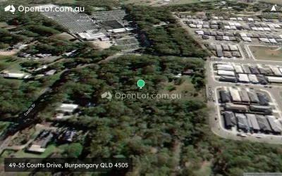 Satellite image for  49-55 Coutts Drive, Burpengary QLD 4505
