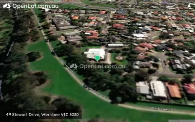 Satellite image for  49 Stewart Drive, Werribee VIC 3030