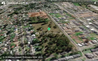Satellite image for  5-35 Marion Street, Thirlmere NSW 2572
