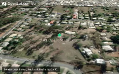 Satellite image for  5-6 Gardner Street, Redbank Plains QLD 4301