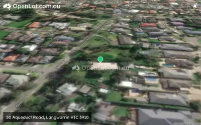 Satellite image for  50 Aqueduct Road, Langwarrin VIC 3910