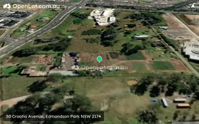 Satellite image for  50 Croatia Avenue, Edmondson Park NSW 2174