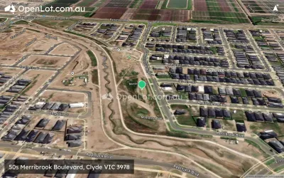 Satellite image for  50s Merribrook Boulevard, Clyde VIC 3978