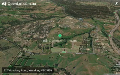 Satellite image for  517 Wandong Road, Wandong VIC 3758