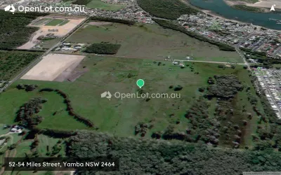 Satellite image for  52-54 Miles Street, Yamba NSW 2464
