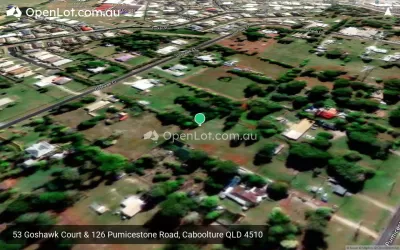 Satellite image for  53 Goshawk Court & 126 Pumicestone Road, Caboolture QLD 4510