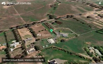 Satellite image for  53 Old School Road, Waldara VIC 3678