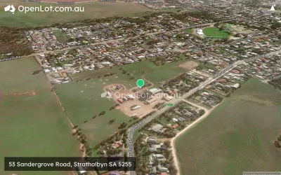 Satellite image for  53 Sandergrove Road, Strathalbyn SA 5255