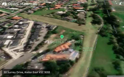 Satellite image for  53 Surrey Drive, Keilor East VIC 3033