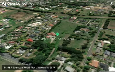 Satellite image for  54-58 Robertson Road, Moss Vale NSW 2577