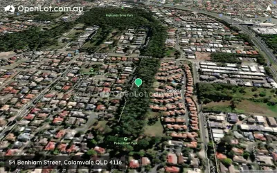Satellite image for  54 Benhiam Street, Calamvale QLD 4116