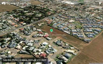 Satellite image for  546 San Mateo Avenue, Mildura VIC 3500