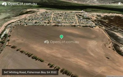 Satellite image for  547 Whiting Road, Fisherman Bay SA 5522