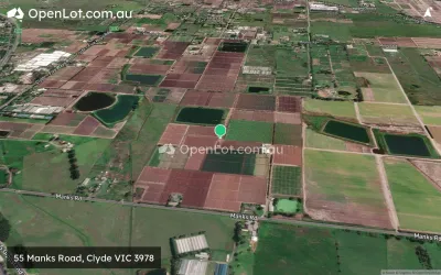 Satellite image for  55 Manks Road, Clyde VIC 3978
