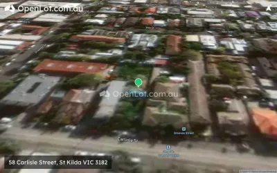 Satellite image for  58 Carlisle Street, St Kilda VIC 3182
